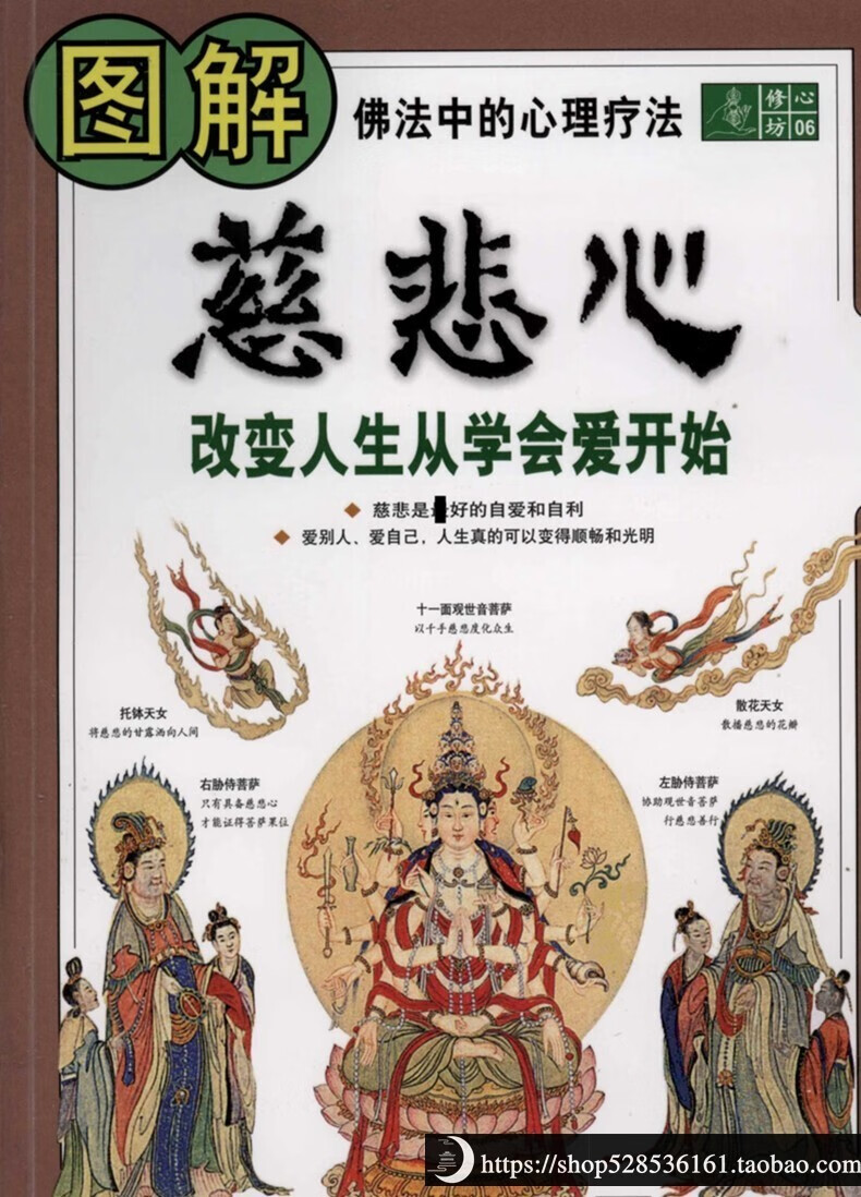图解慈悲心 改变人生从学会爱开始 佛法中的心理疗法