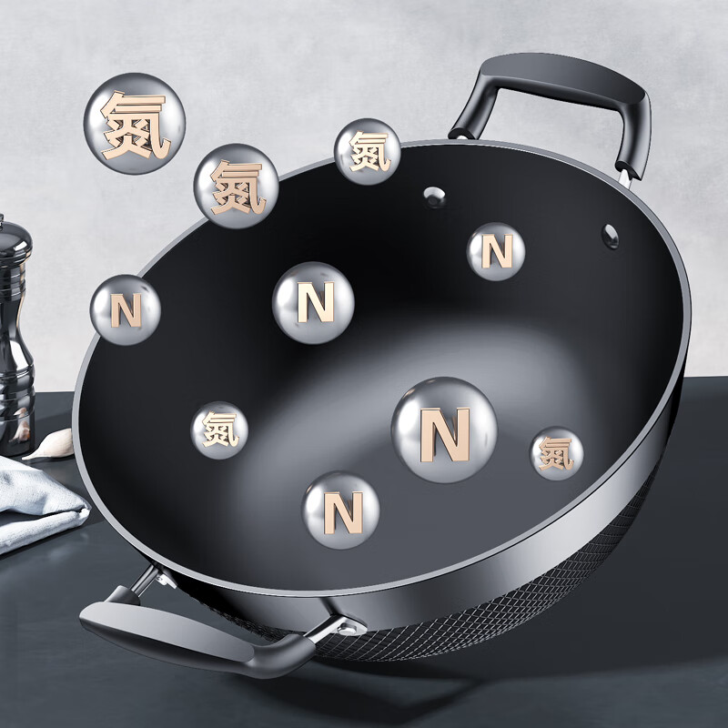 康巴赫鼎釜铸铁炖锅无涂层铁锅家用炒锅 【加大容量巨能装铸铁锅+蒸屉】 36cm 【大家庭必备】超深锅体能炖整只鸡