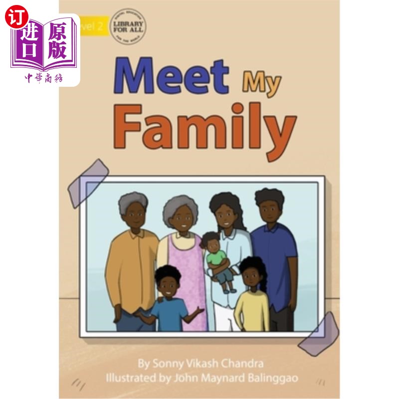 海外直订meet my family 见到我的家人