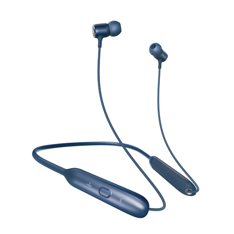JBL LIVE 220BT 颈挂式入耳式无线蓝牙智能耳机 音乐运动耳机 手机通用 冰湖蓝
