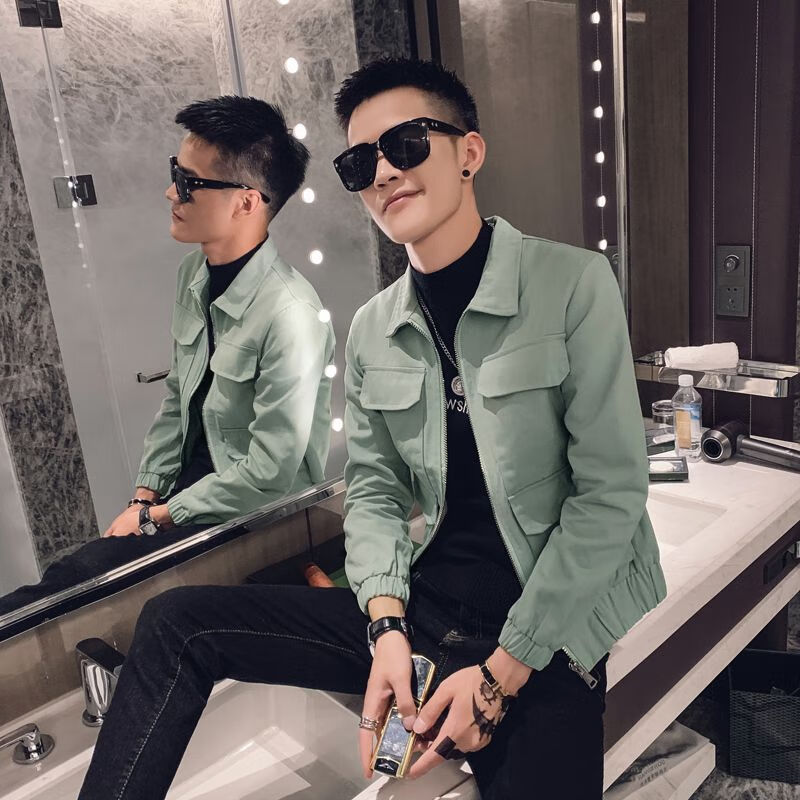 西域骆驼小个子小码小版外套xs码矮个子夹克秋冬季男穿搭社会精神小伙