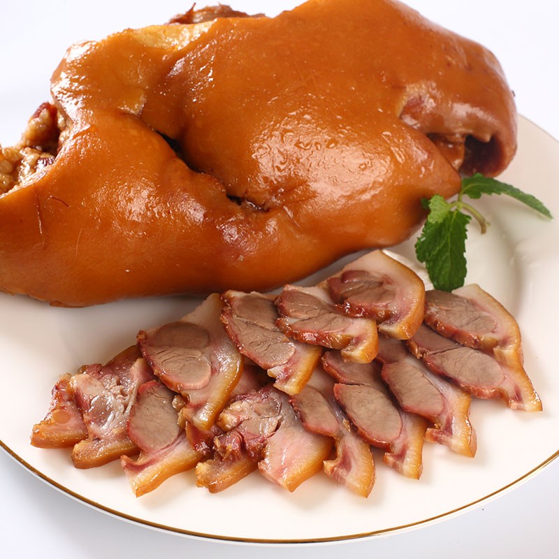 喜旺香卤猪头肉烧肉酱香卤味开袋即食山东特产真空包装400g