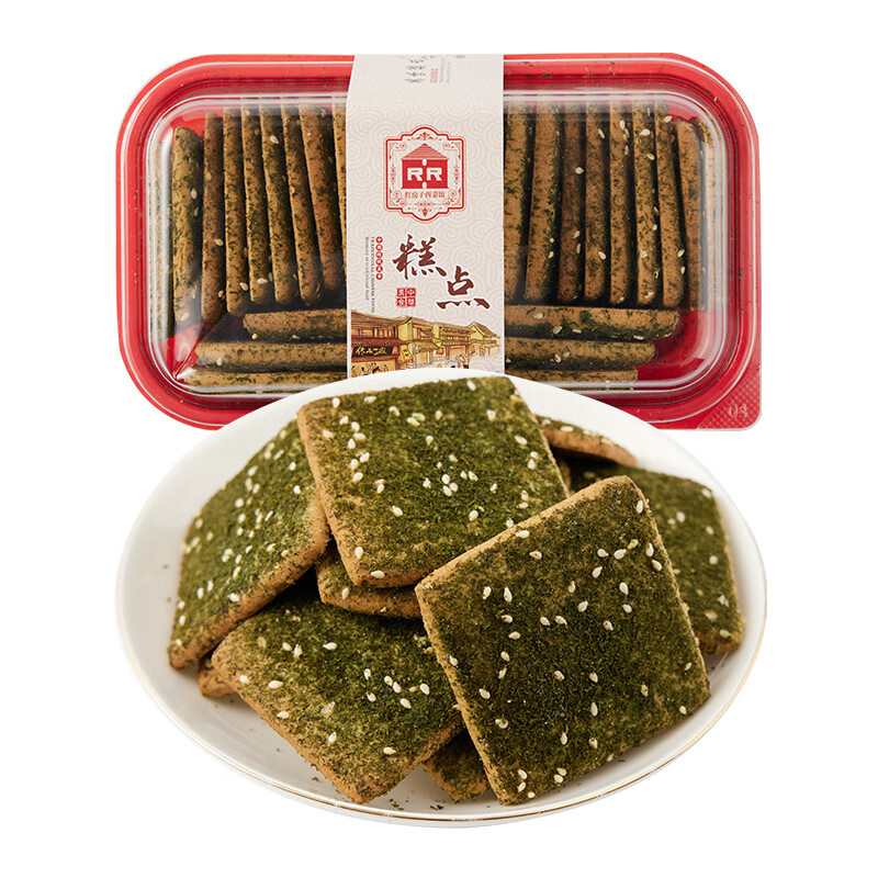 红房子苔条饼上海特产糕点饼干休闲蛋糕零食西式早餐下午茶