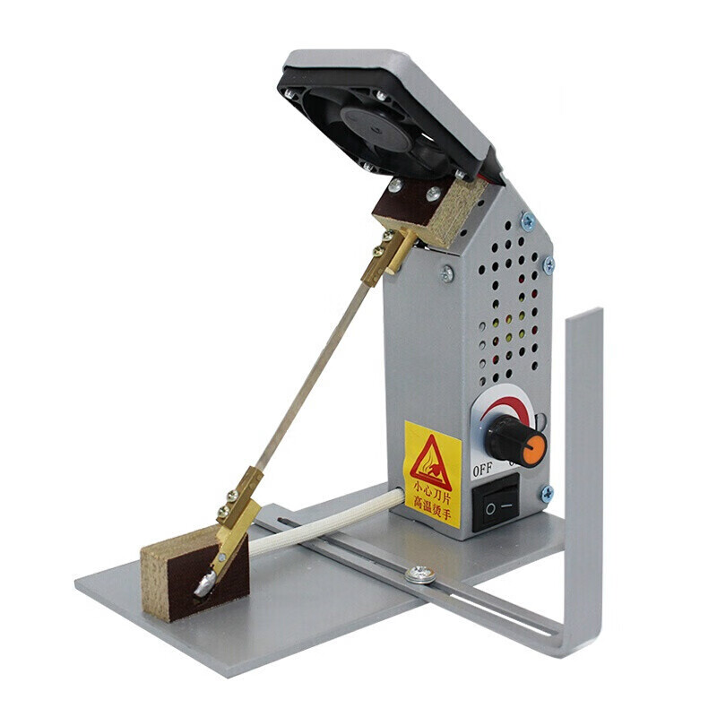 遄运调温热切机电热切割机熔切机尼龙缎织带松紧带切割丝带切带机 yc