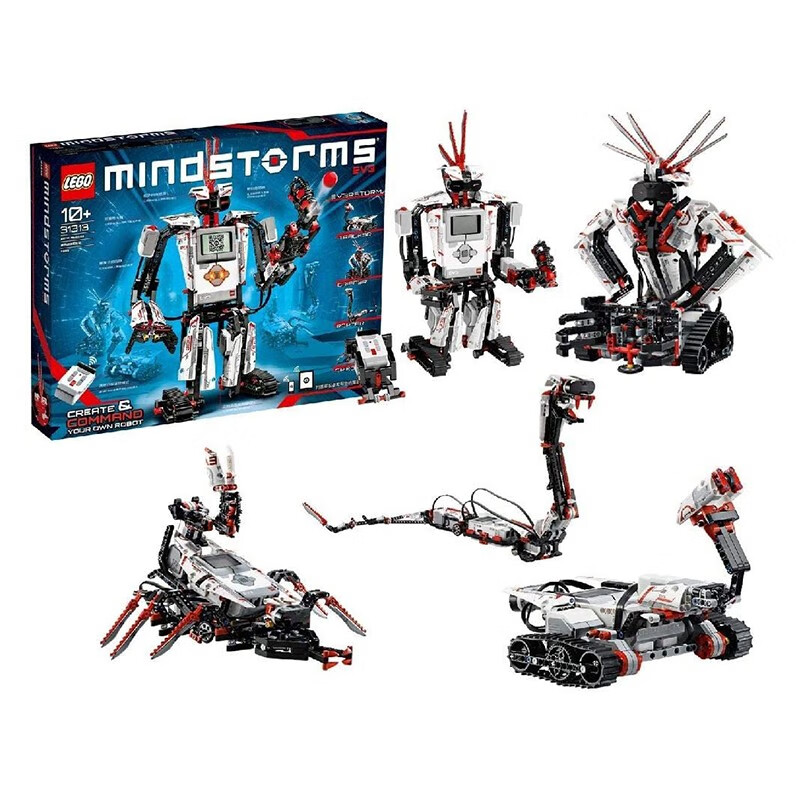 头脑风暴系列 创意儿童拼搭积木玩具男女学生礼物 31313 ev3机器人