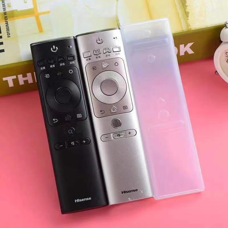海信激光CRF3A69電視遙控器保護(hù)套家用硅膠卡通防塵罩遙控器套 1個(gè)保護(hù)套