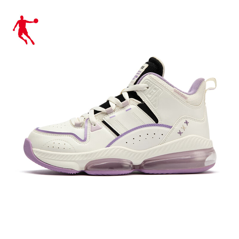 乔丹女子气垫运动鞋防滑耐磨篮球鞋女鞋2023夏季新款潮流休闲鞋女