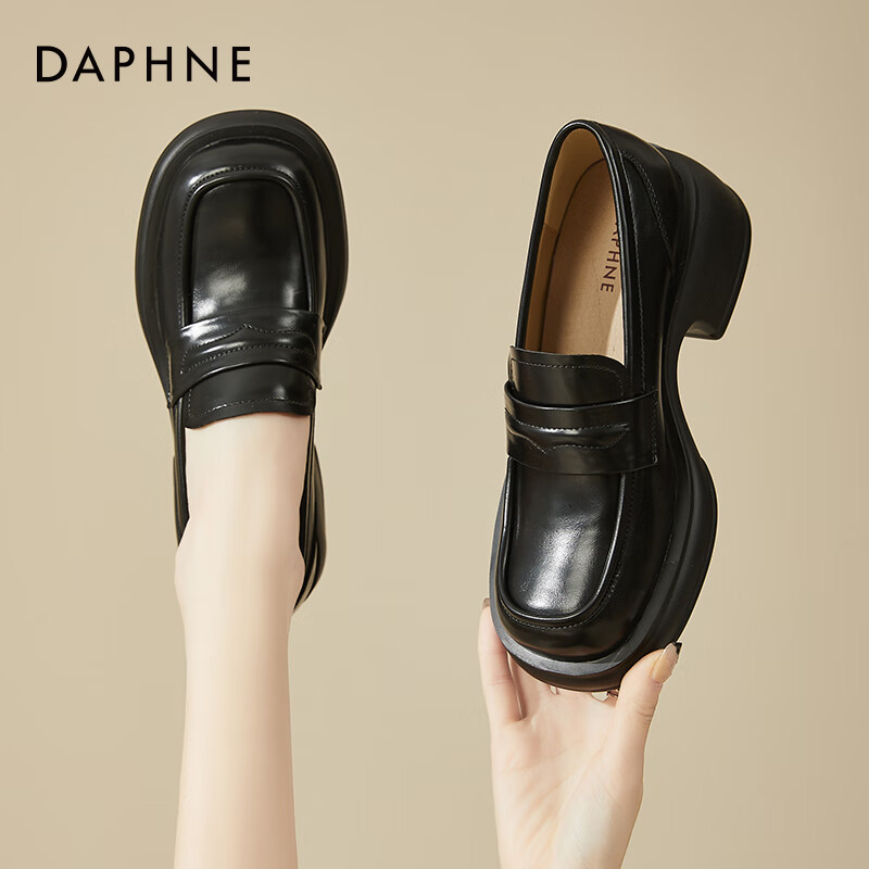 ���ڲ�������ܽ�����ߺ�׵�ЬŮ2024���＾�¿�һ�ŵ��ָ�ЬŮԲͷѧԺ��СƤЬ ��ɫ����5.5cm 38