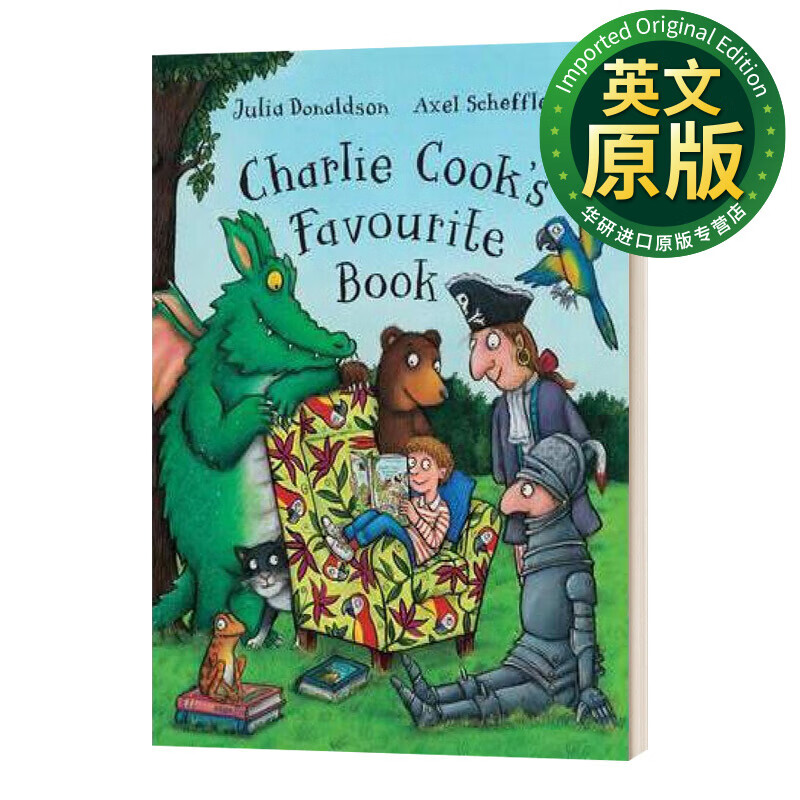 charlie cooks favourite book big book 查理库喜欢的书 英文版
