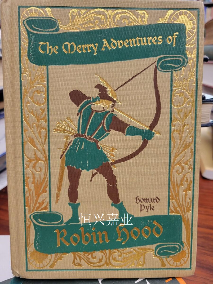 【二手9成新】the merry adventures of robin hood illustra