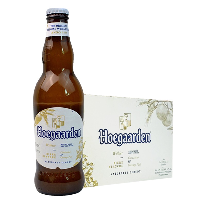 福佳比利时原装原瓶进口啤酒福佳白啤酒 330mL 24瓶 比利时产【11月到期】