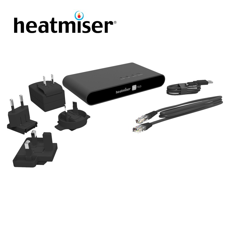 heatmiser-neoHubNeo-APP系统智能网关多区域无线控制简单高效随时随地人性化功能 黑色