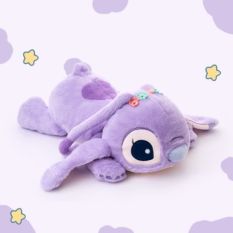 生日礼物女生送给女朋友闺蜜孩子实用的 趴款紫色史迪仔包【50厘米】