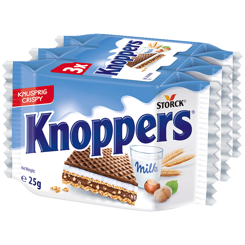 Knoppers饼干：美味口感和稳定的价格走势