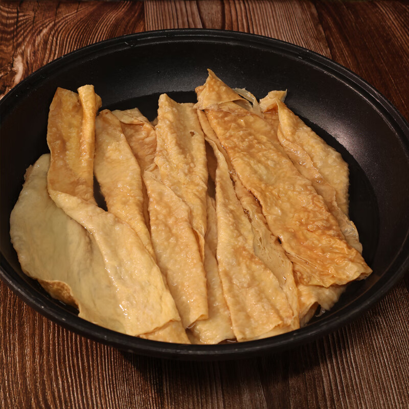 香特林贵州特产手工豆腐皮铜仁全干无盐老豆皮火锅食材豆制品腐竹人造肉 老豆皮240克【1袋】试吃