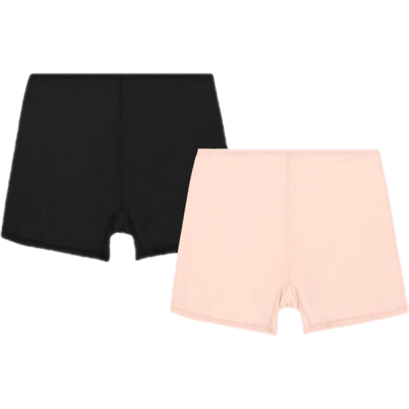 安莉芳【2條裝】抗菌高腰平角內(nèi)褲女舒適防走光安全褲 混合色MX1 M