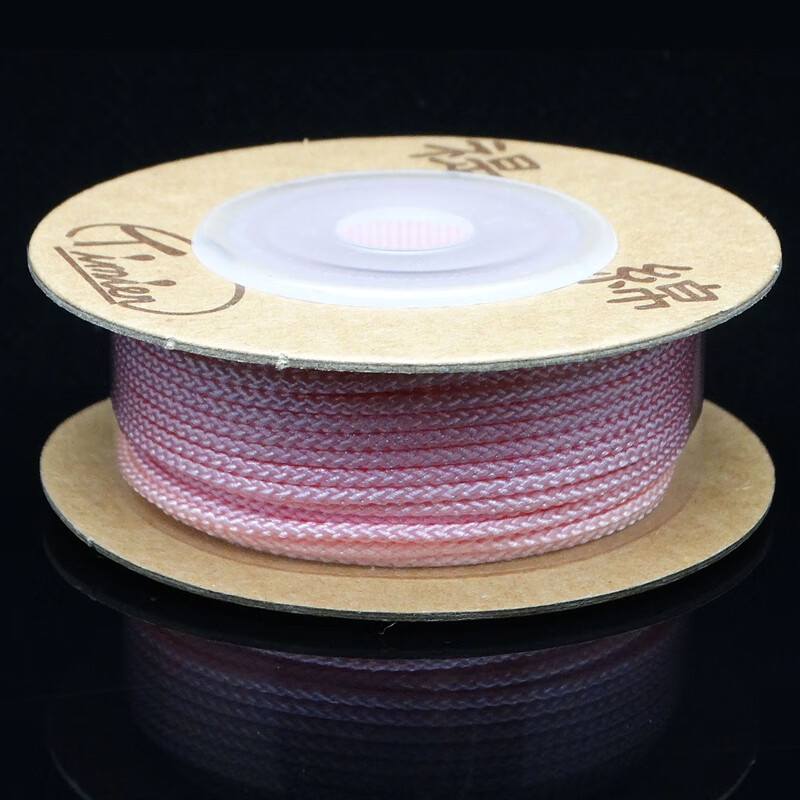 0mm821曼波线珠宝线diy串珠佛珠线编织绳sn7770 粉红色 201