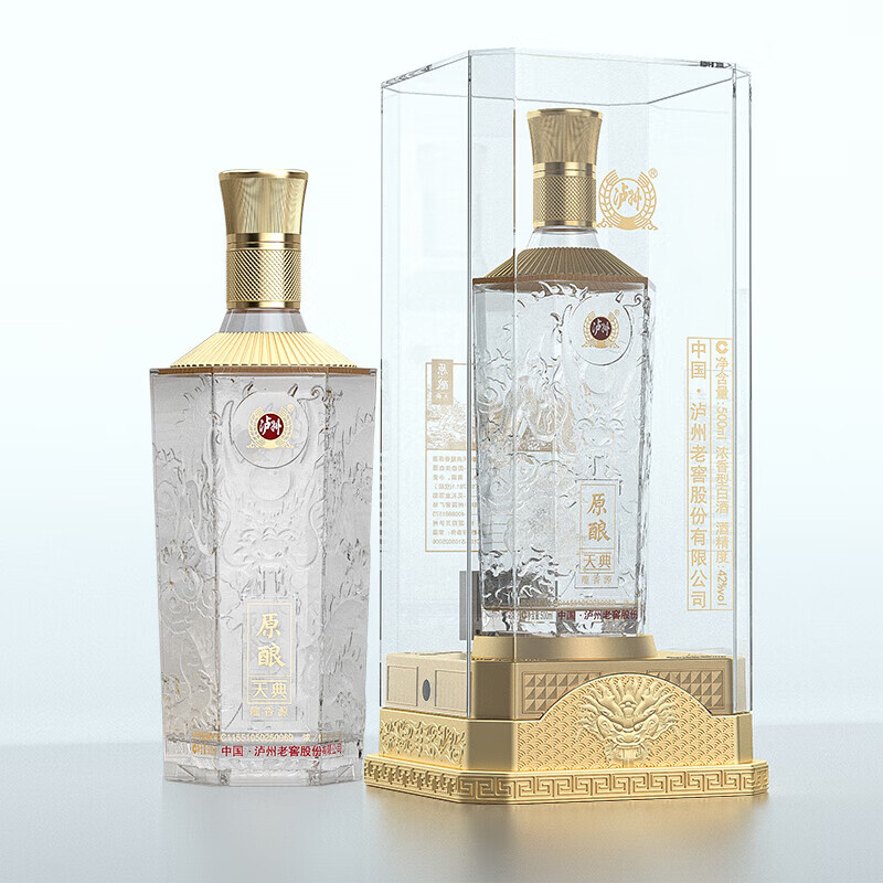 泸州老窖股份出品 原酿天典龙香源 500ml*4瓶 整箱装 42度 500mL 4瓶 整箱装