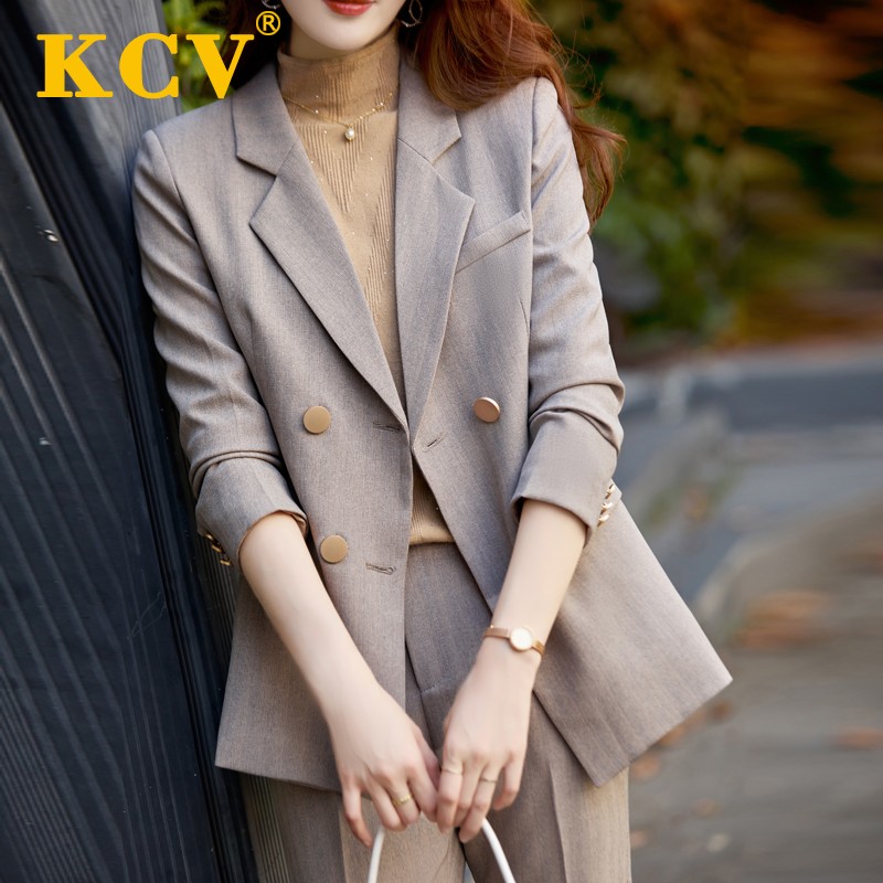 女装 新款小西装女2022早春新品休闲御姐设计感职业套装女士外套韩版