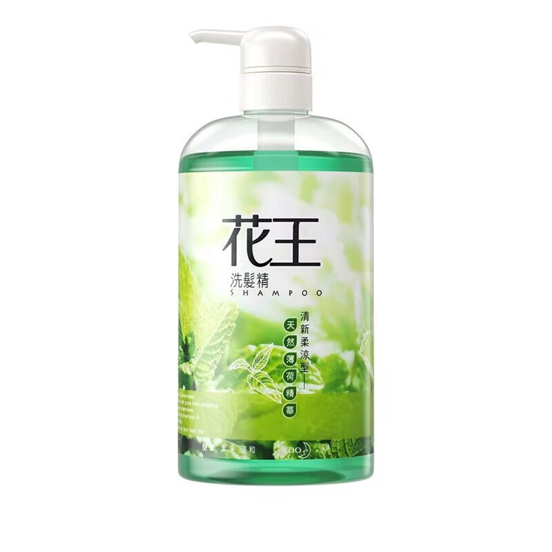 花王进口花王薄荷洗发水香味持久留香味男女无硅油洗发露750ml 薄荷