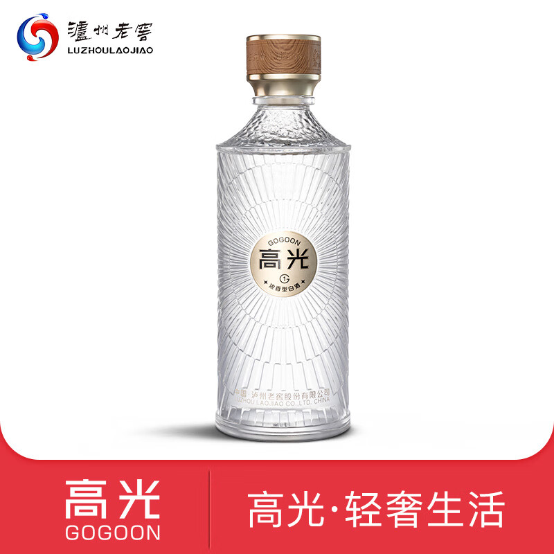 泸州老窖 高光 G1 40.9%vol 浓香型白酒 500ml 单瓶装