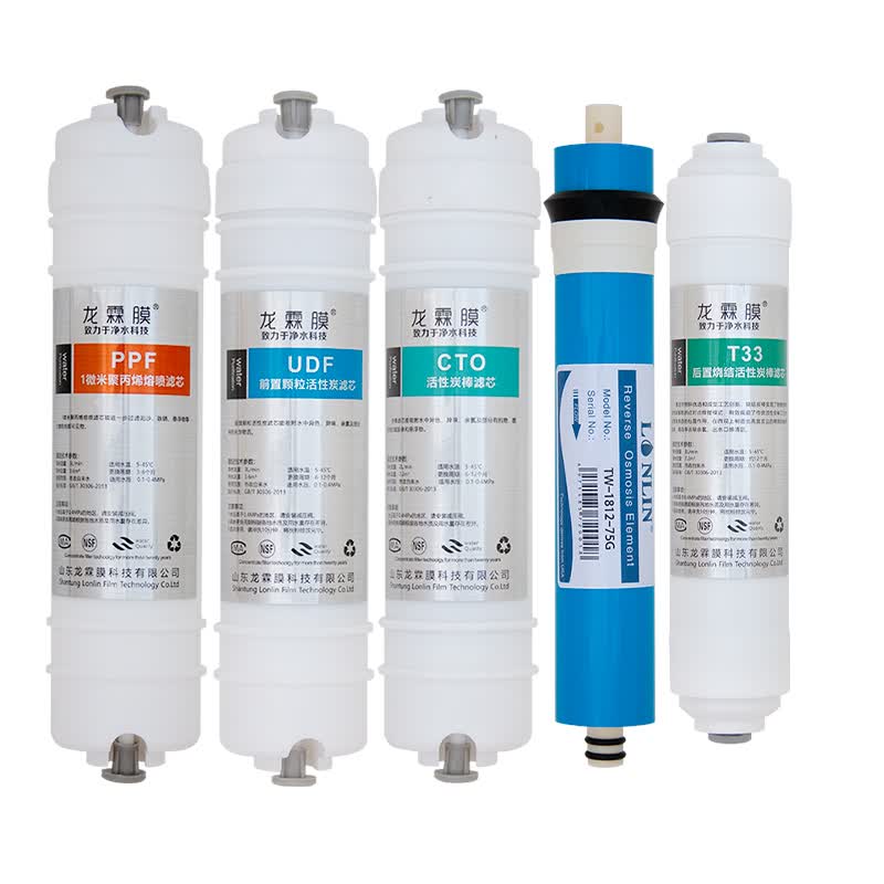 雨奢适用科D洛净水器滤芯KDR-RO-101\/102\/201\/202\/302S2S3 箱式机全套