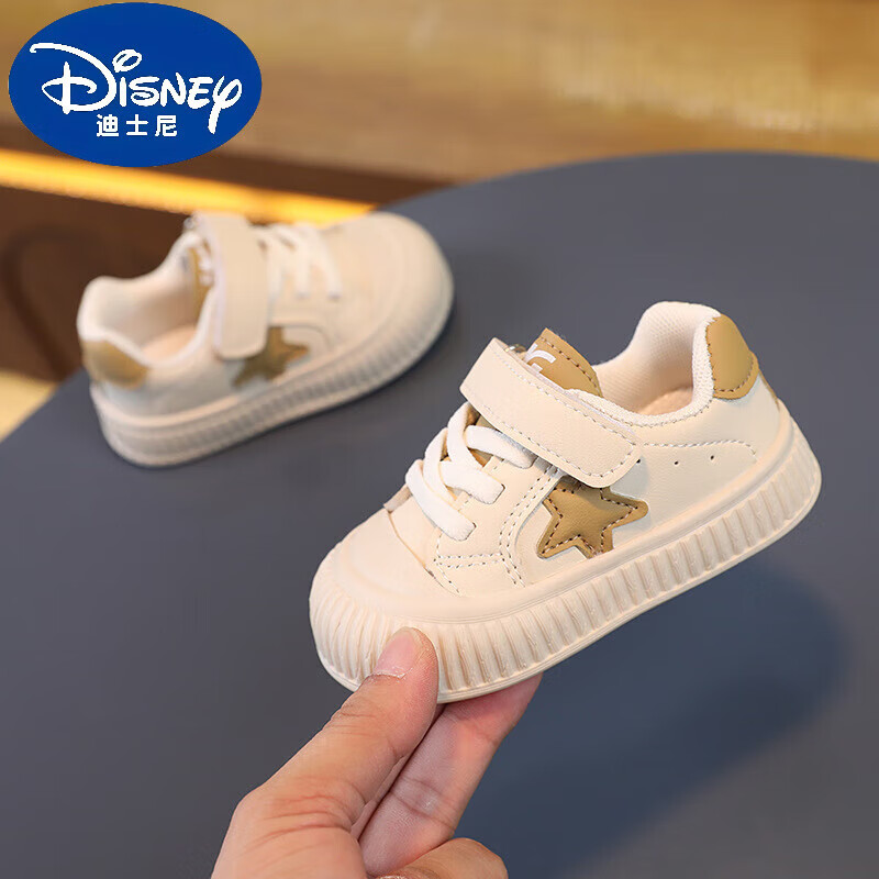 迪士尼(disney)宝宝鞋子春秋男婴儿软底防滑学步鞋儿童单鞋女小童幼儿