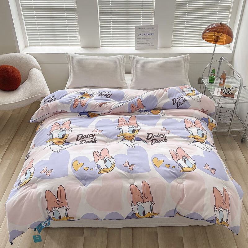 母婴级a类大豆纤维春秋被棉被加厚保暖冬被单人被子芯 爱心黛西【a类