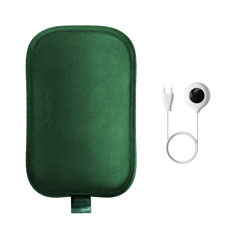 质零(Qualitell)热水袋N2 暖手宝暖水袋暖宝宝充电电热水袋 智能防爆防电送人生日礼物 焦糖色