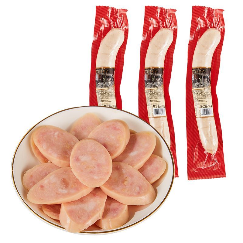 屿毅北京蒜肠 熟食老北京蒜肠蒜蓉味蒜香肠 735g