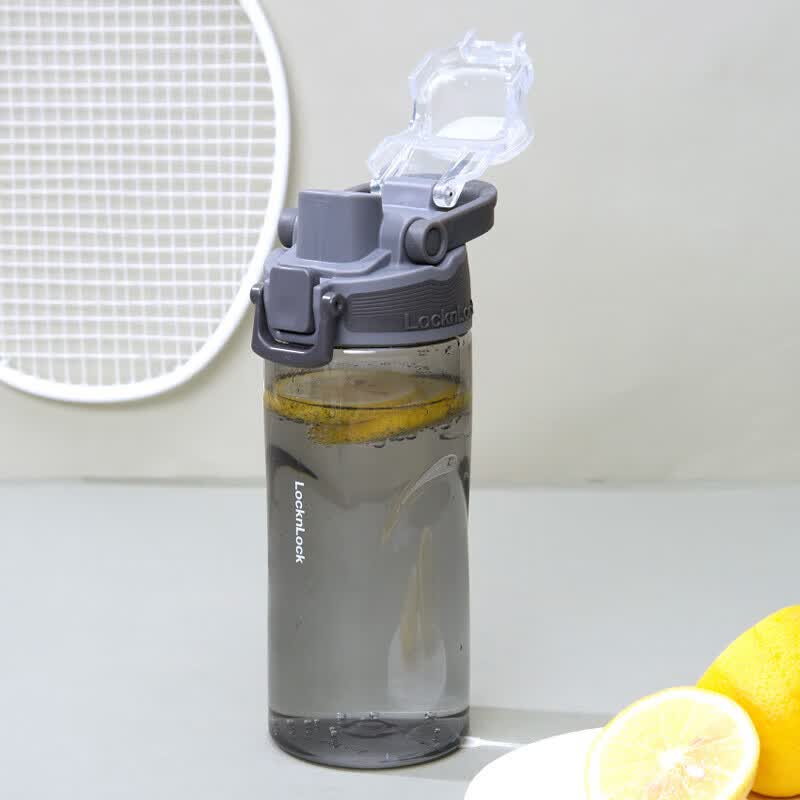 乐扣乐扣（LOCK&LOCK）人鱼线收腰运动水杯Tritan男女学生塑料杯子520ML灰色ABF796GRY怎么看?