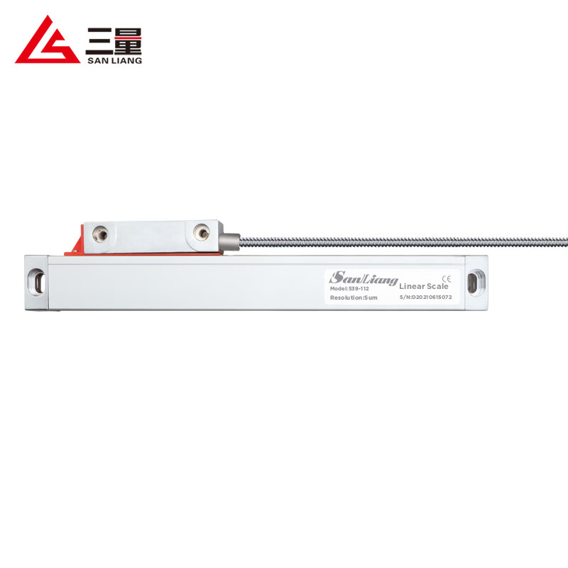 三量電子數(shù)顯光柵尺高精度位移傳感器機床銑床車床數(shù)顯表磨床 行程150mm分辨率0.005 