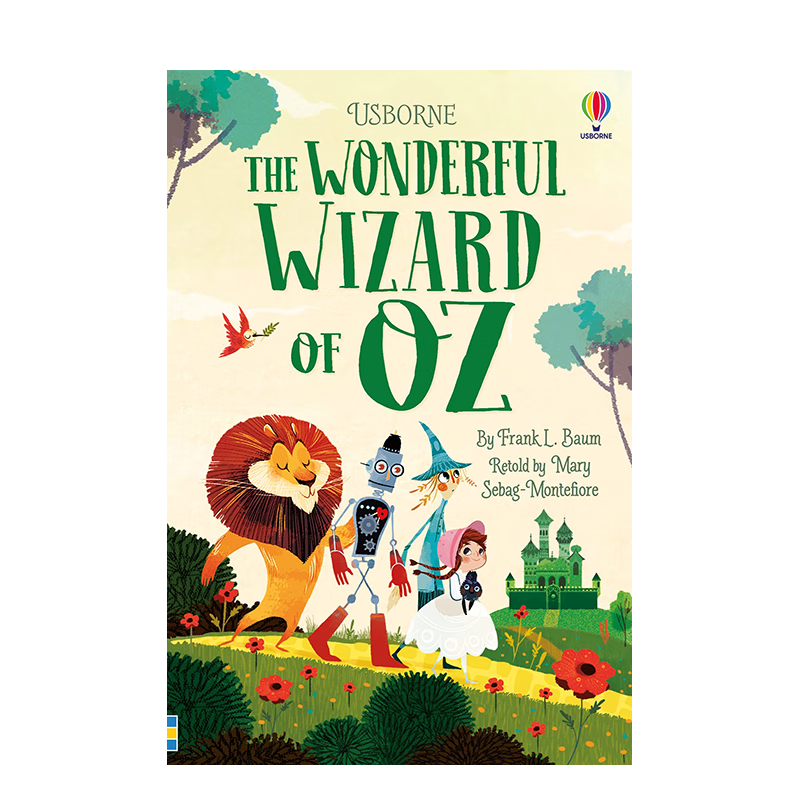 【预售】【usborne经典】绿野仙踪 英文原版进口儿童故事书 善本图书