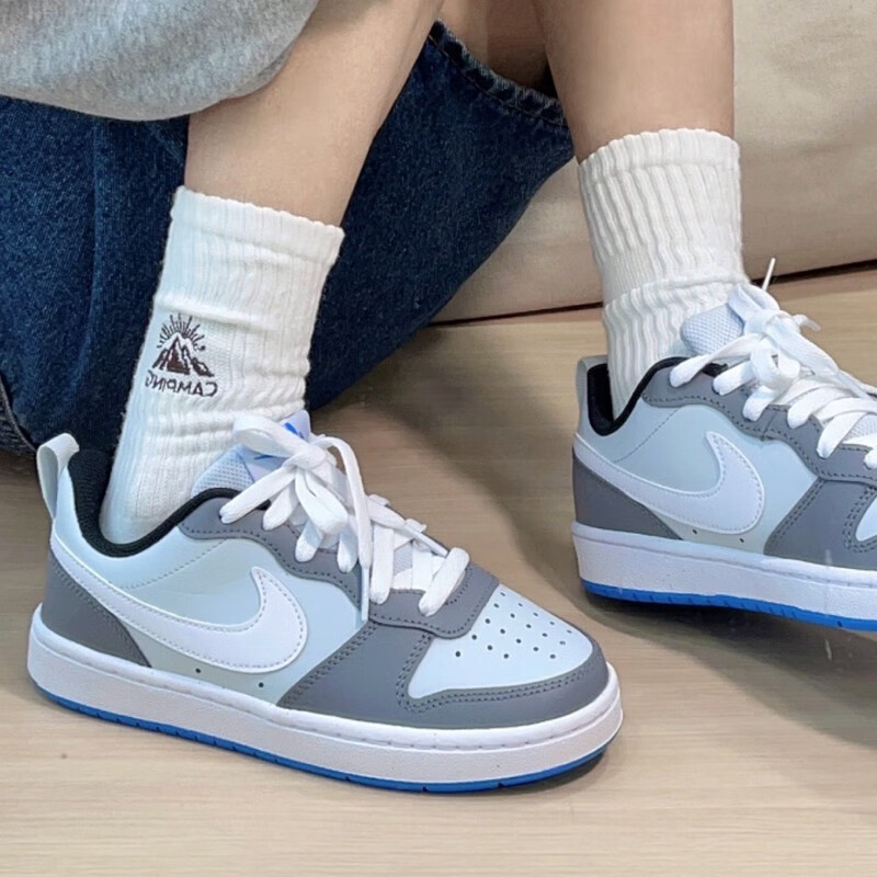 耐克(nike)女鞋court borough low 2 板鞋新款低帮耐磨轻便休闲运动鞋