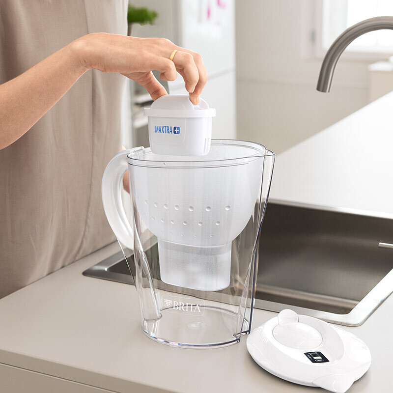 碧然德 （BRITA） 家用滤水壶净水壶滤芯 Maxtra+ 多效滤芯 过滤净水器芯 6枚装 滤芯