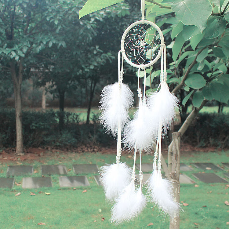 法兰加印第安捕梦网手工制作挂件少女心风铃生日礼物情侣闺蜜儿童房间