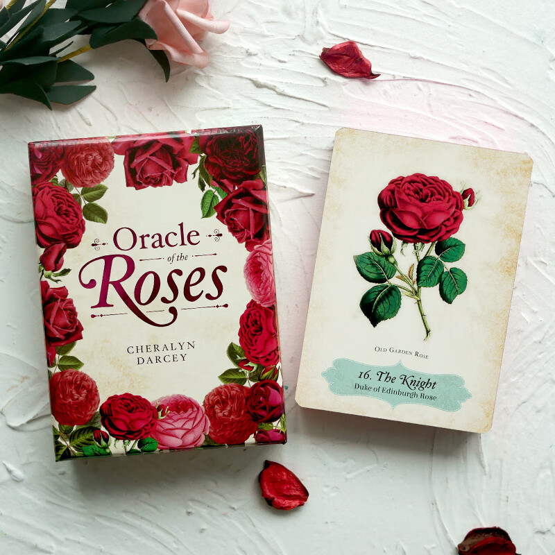 【拍前联系客服】进口玫瑰神谕卡oracle of the roses花卉植物桌游
