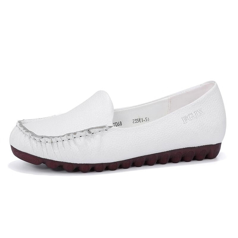 富贵吉祥(fgjx)【一脚蹬】23春秋新款妈妈鞋时尚舒适轻便女鞋坡跟休闲