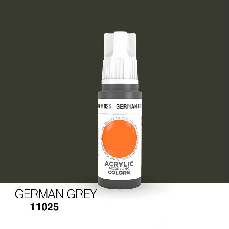 哩也波哩也模型ak1102511048ak模型上色用第三代水性漆17ml ak11025