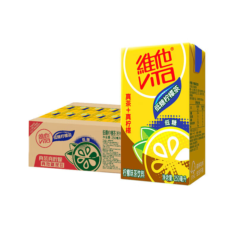 维他奶(vitasoy)vitasoy维他奶柠檬茶低糖多规格夏季下午茶果味饮料