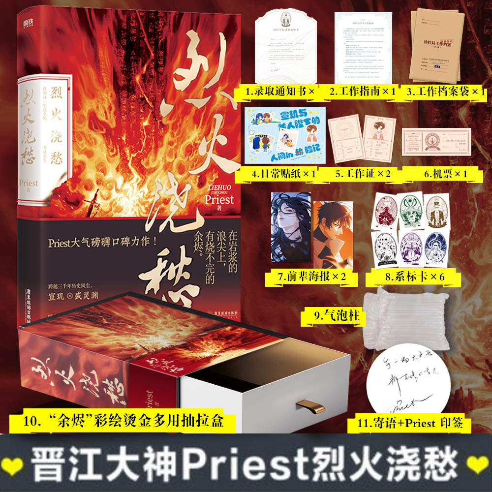 烈火浇愁3大结局321 自选 priest 杀破狼刑侦悬疑 默读priest小说