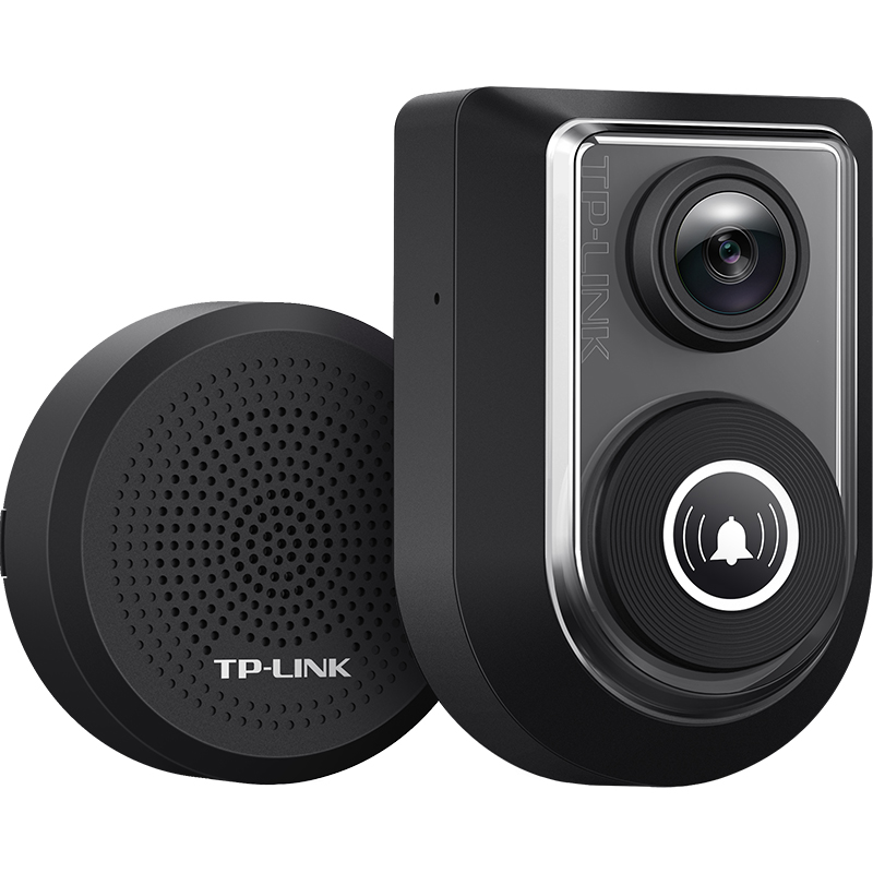 TP-LINK 无线智能可视门铃 智能电子猫眼监控摄像头家用 手机远程监控wifi高清视频 TL-IPC53DB