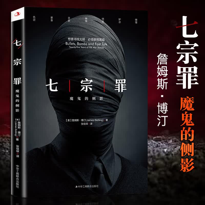 七宗罪小说 魔鬼的侧影 重温美国重案 恐怖惊悚侦探悬疑推理犯罪小说 十宗罪1-7前传同类 直击人性阴暗面FBI真实案件大揭底