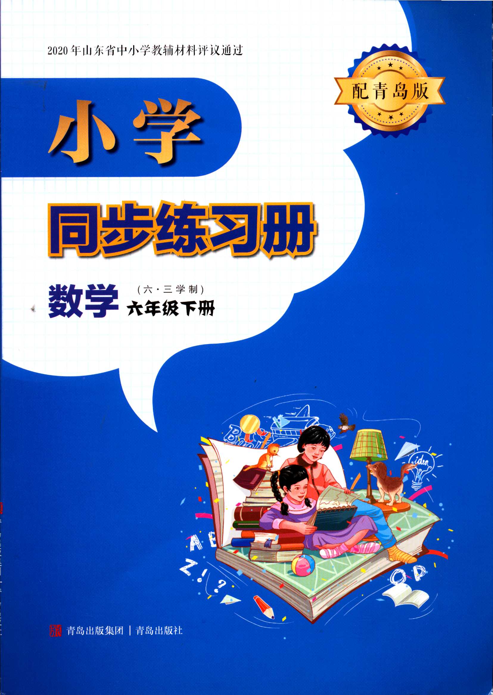 2022六三制小学同步练习册数学六6年级下册配青岛版