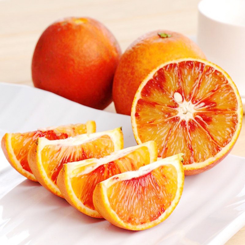 【犍为馆】橙色哆 血橙 四川塔罗科血橙 水果现摘新鲜橙子血橙手剥橙 带箱5斤中果（60-65mm）