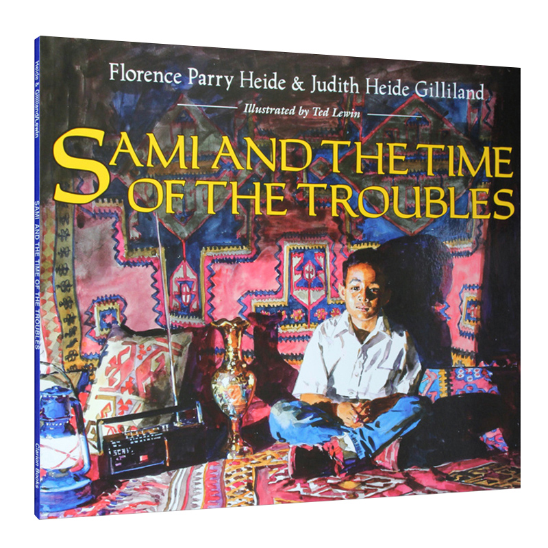 中图原版英文绘本 sami and the time of the troubles 萨米苦难的