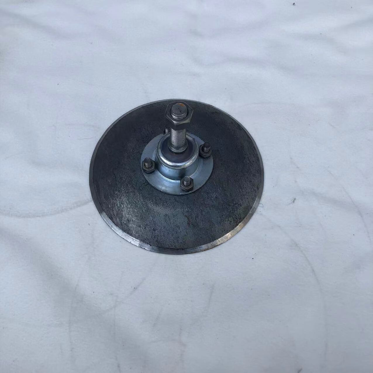 地膜覆盖机覆土开沟器圆盘犁耙片翻土起垄器开沟机耕旋农用微耕机 203