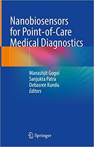 预订 nanobiosensors for point-of-care medical diagnostics
