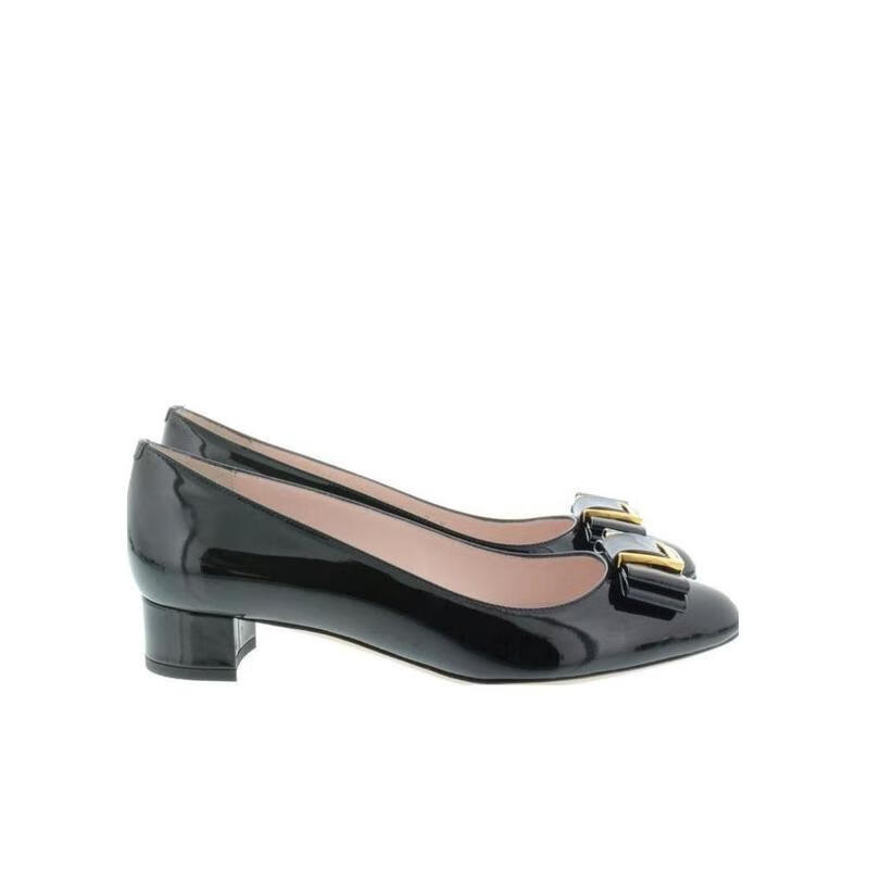 巴利(bally)【七夕礼物】 编辑精选女士徽标细节高跟鞋 图片色 38