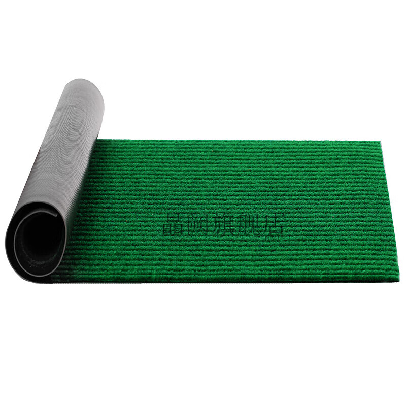 绿野客高级绿色地垫 绿色门地垫用进门地垫耐脏玄关门口踩脚垫 墨绿色